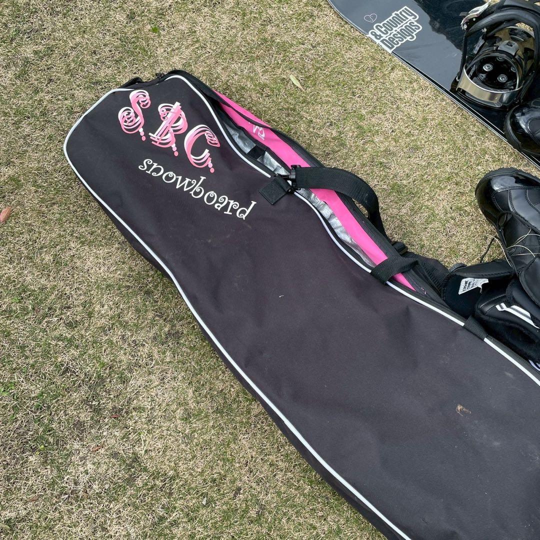 スノーボード一式 スノボ 板ビンディングシューズ コスミックサーフ25センチ