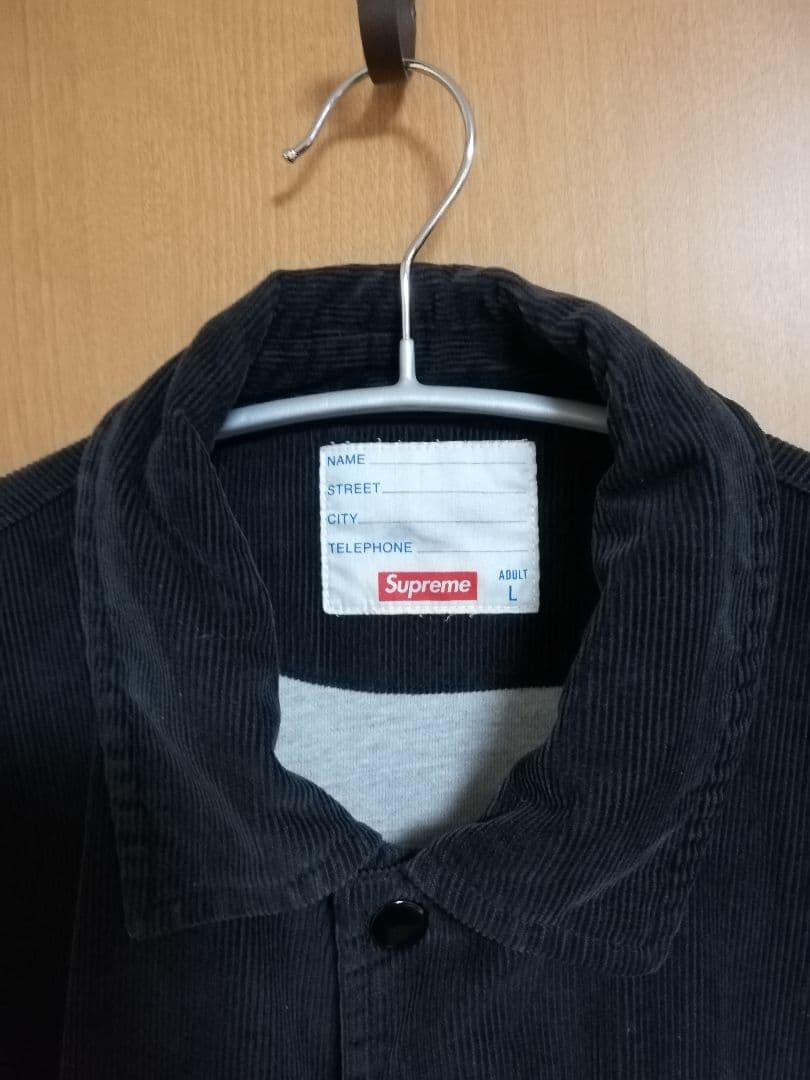 【candy】Supreme　コーデュロイジャケット　　【Lサイズ】