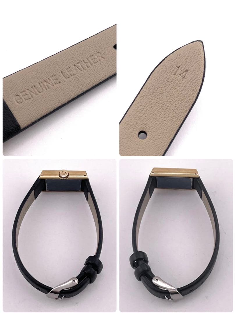 【稼働】OMEGA DEVILLE レクタンギュラー 手巻き時計 ゴールド