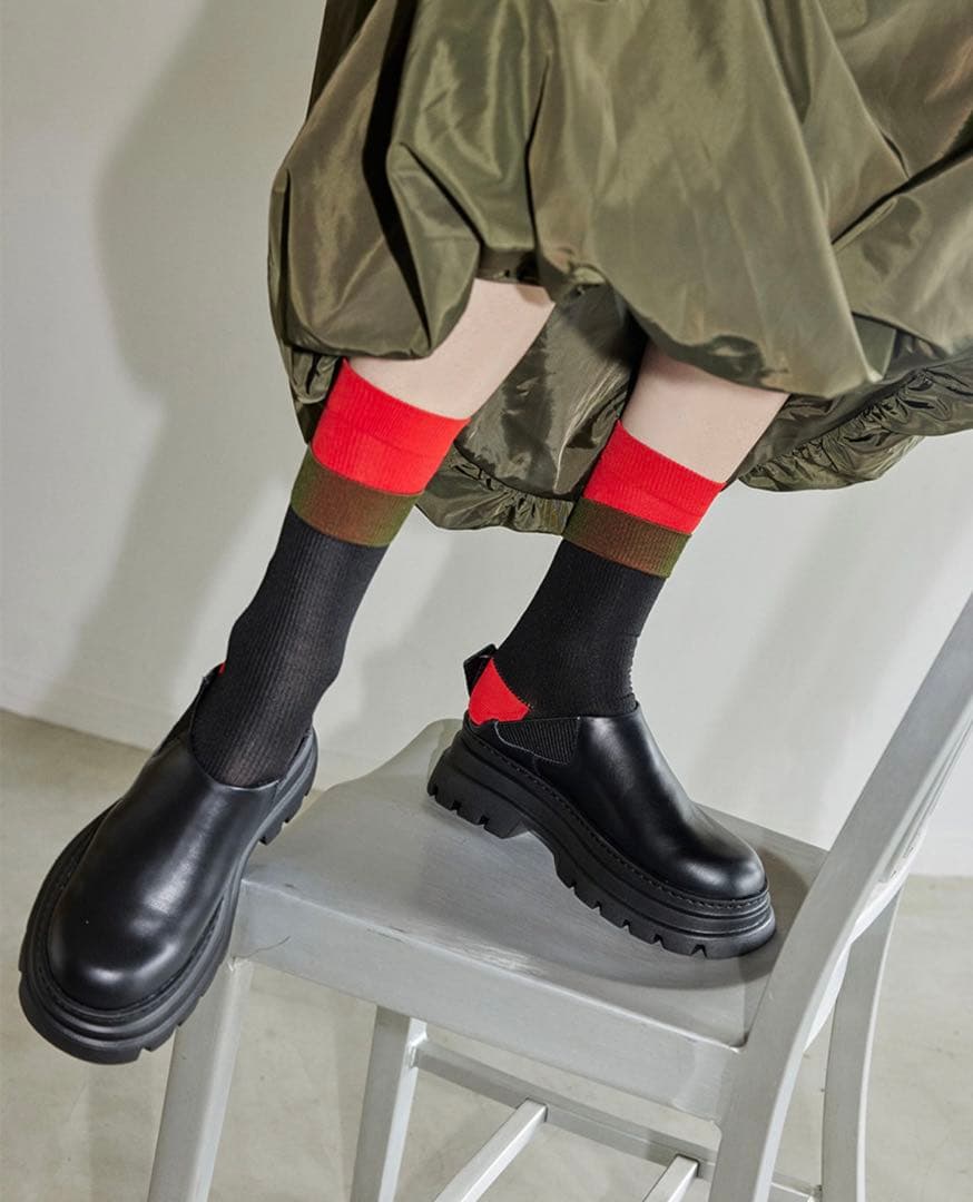OMMO 【極美品】　サイズ37 VOLUME HEAD SABOT BOOTS
