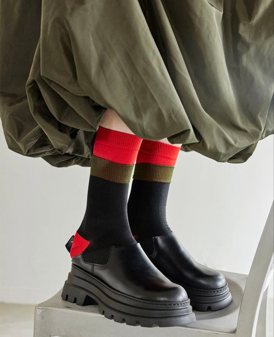 OMMO 【極美品】　サイズ37 VOLUME HEAD SABOT BOOTS