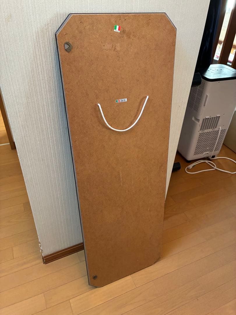 【アンティーク】ウォールミラー　姿見　全身鏡　イタリア製