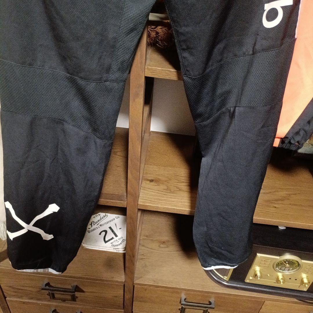 NIKE ナイキ nftb 薄手ジャージ 上下 セットアップ L 蛍光オレンジ色