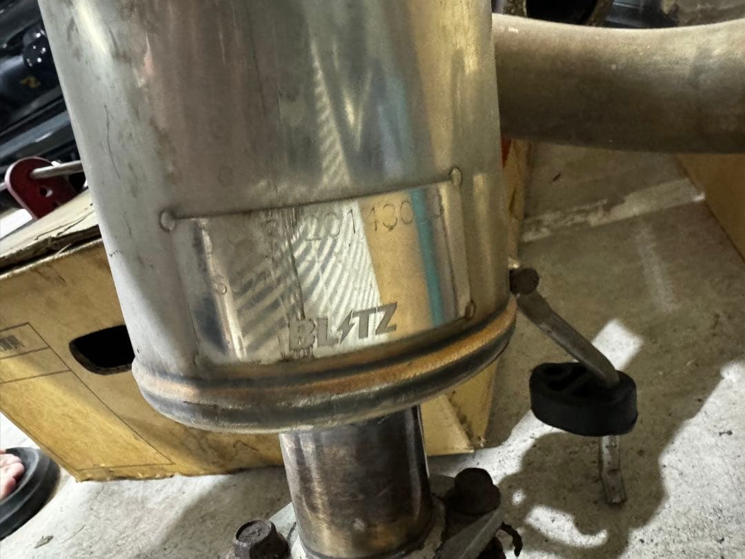 BLITZ ステンレス マフラー本体 ブルーテール