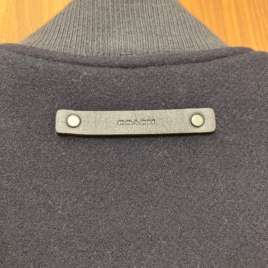 Coach コーチ 新品未使用1番人気カラー☆ ウール&レザー　スタジャン