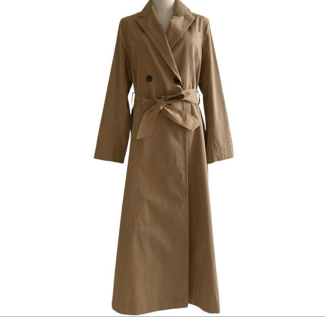 美品♡etre tokyoスリット入りロングトレンチコート