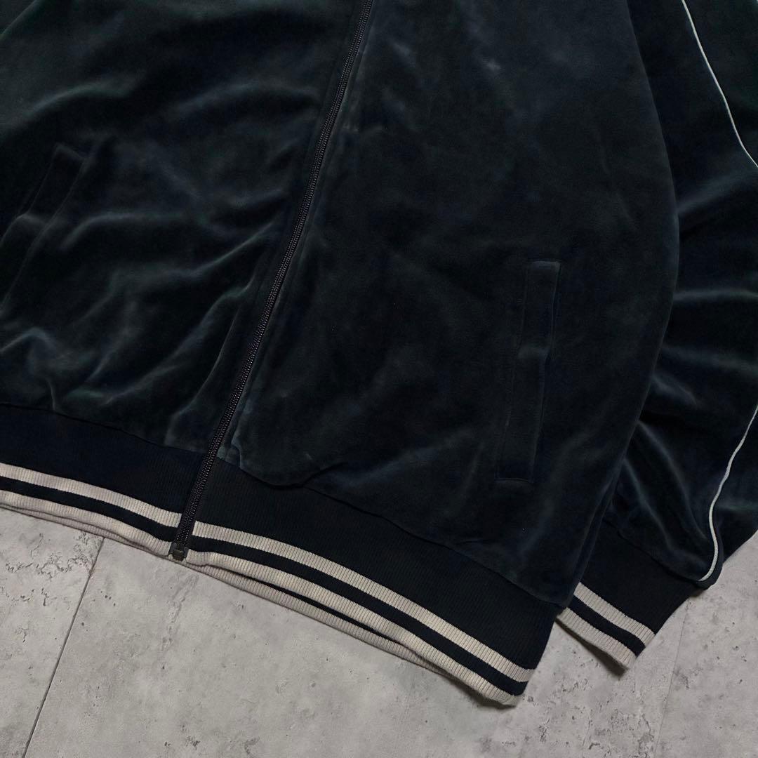 古着 PUMA セットアップ ジャージ ベロアトラックジャケット L〜XL 黒
