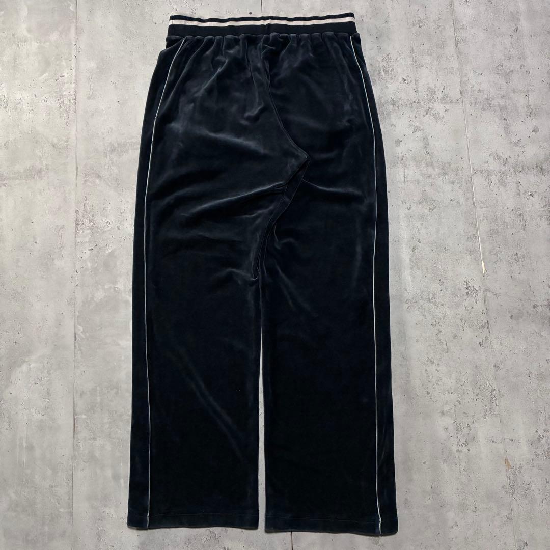 古着 PUMA セットアップ ジャージ ベロアトラックジャケット L〜XL 黒