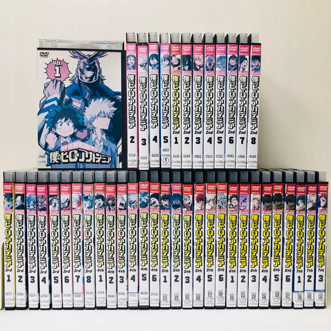 【合計42枚】僕のヒーローアカデミア　DVD全巻セット　1st～7th　ヒロアカ