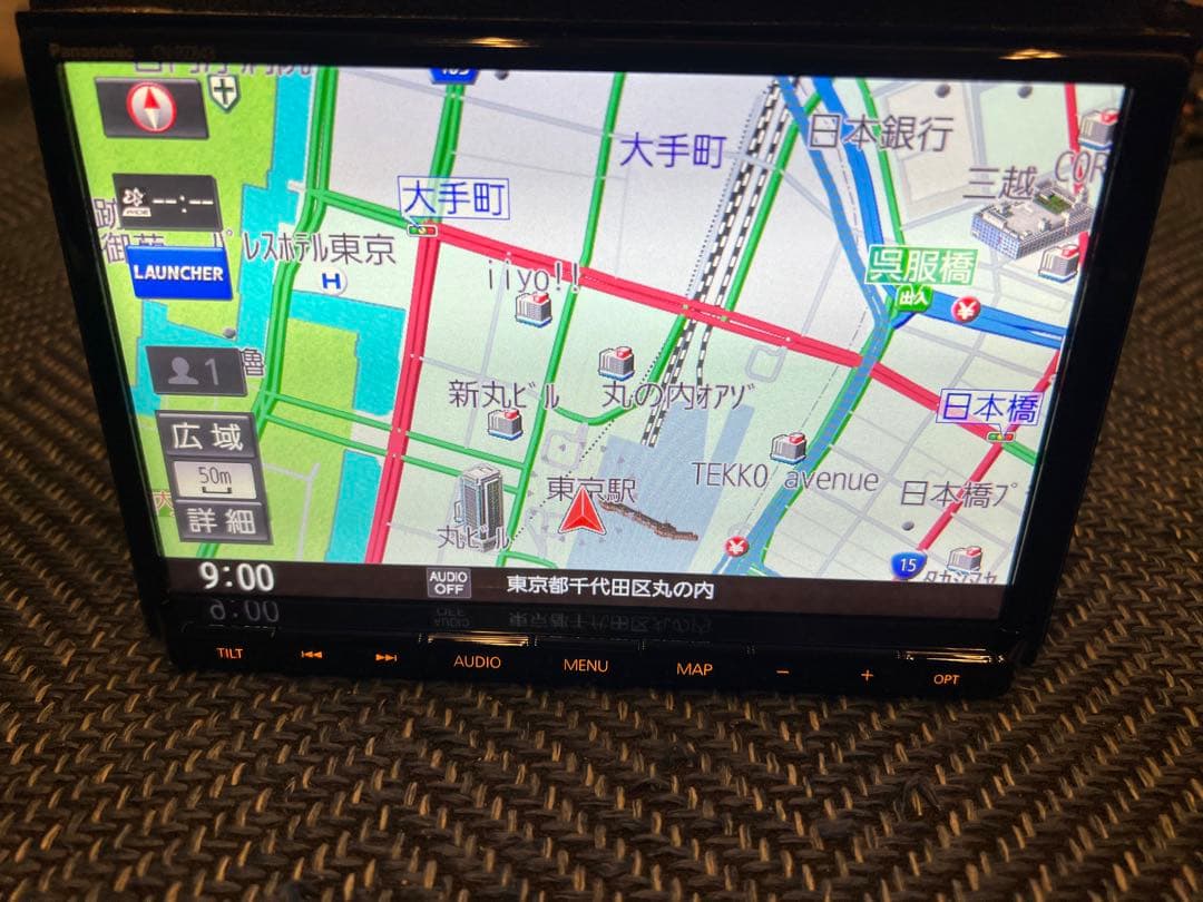 スズキ純正OP 8インチナビ CN-RZ843ZA 地図2018年版