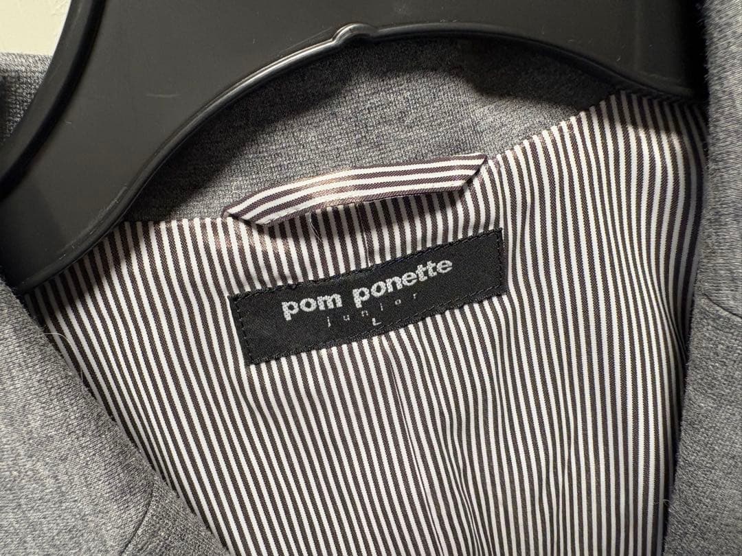 【美品】ポンポネット ジャケット＆シャツ L(160)