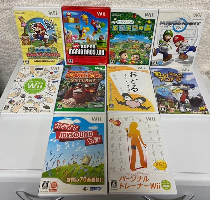 Wii 本体　ソフト10本等