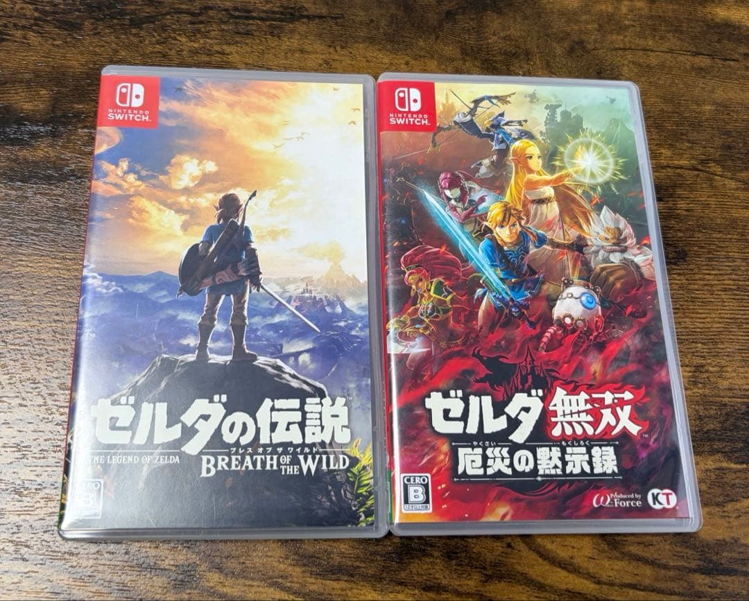 ゼルダの伝説 Switch ブレスオブザワイルド 厄災の黙示録 セット売り