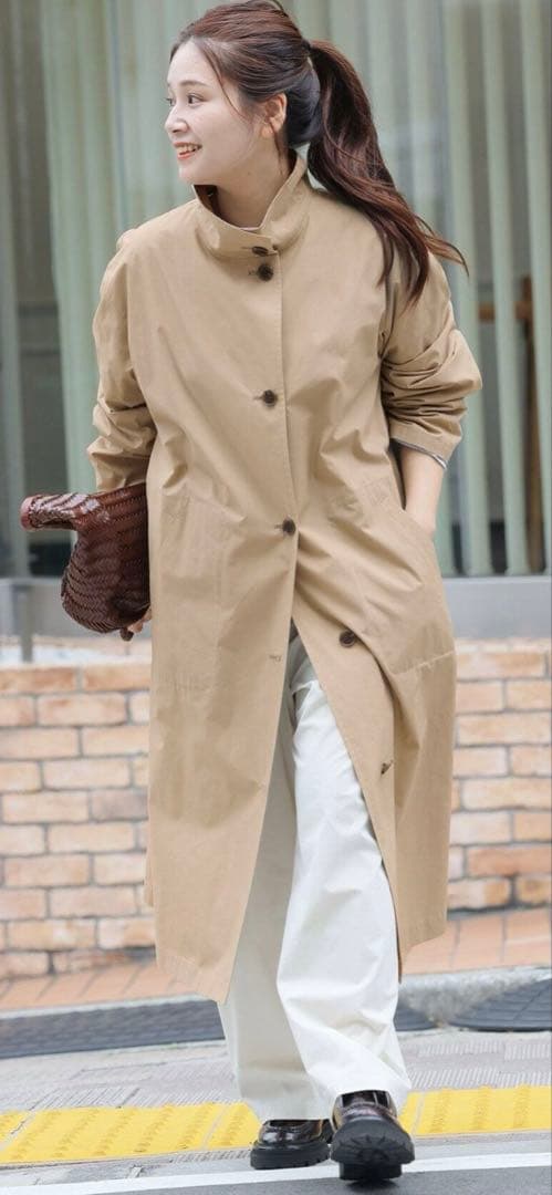 ジャーナルスタンダード　ドライクロスハイネックコート