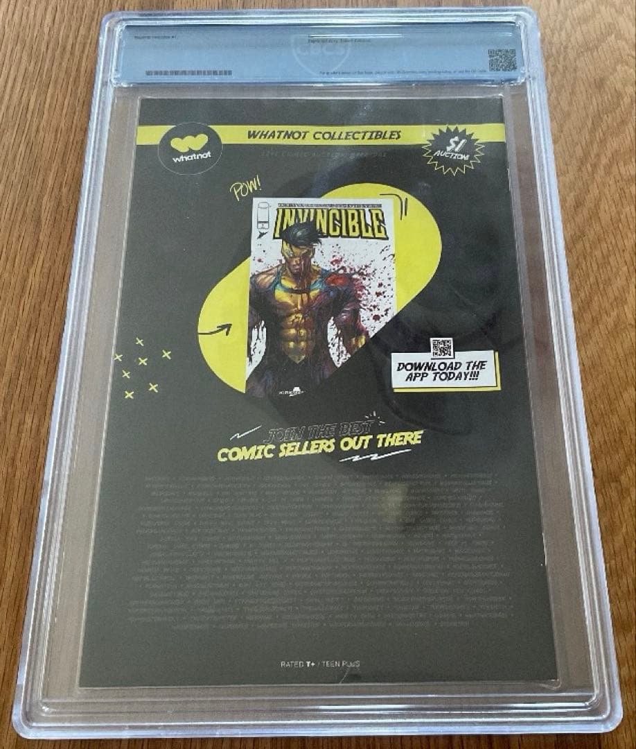 Invincible #1 エクスクルーシブ表紙 アメコミリーフ