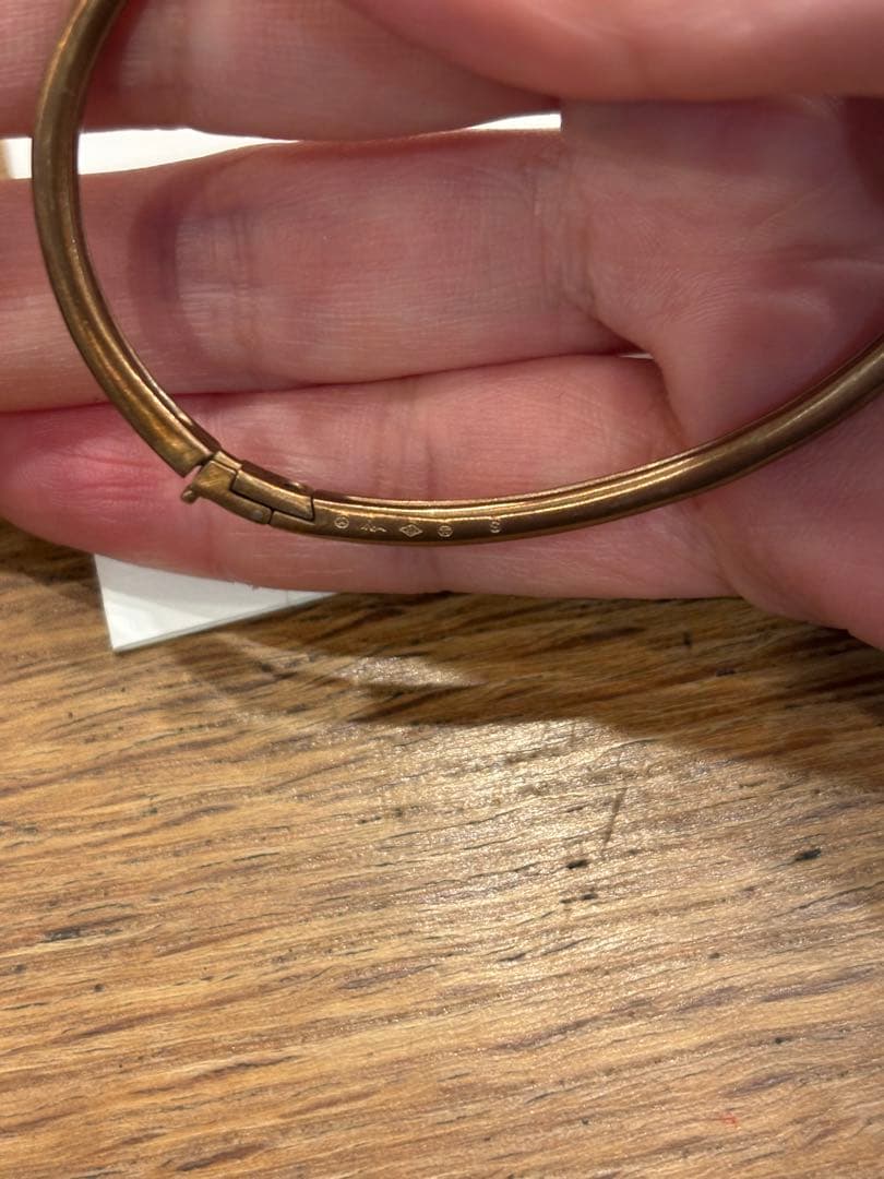 hum バングル　k10 「humete」　クラッシックバングル