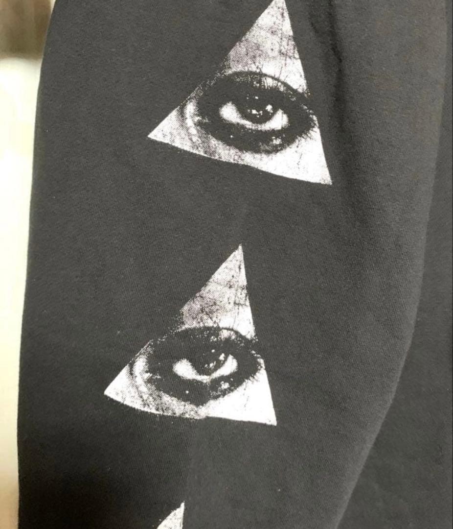 MALICIOUS.X フード付き目玉パーカー