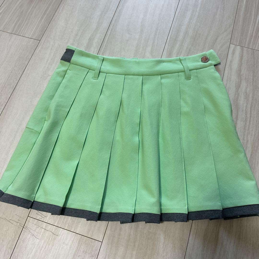 DESCENTEゴルフウエア プリーツスカート レディース SSサイズ