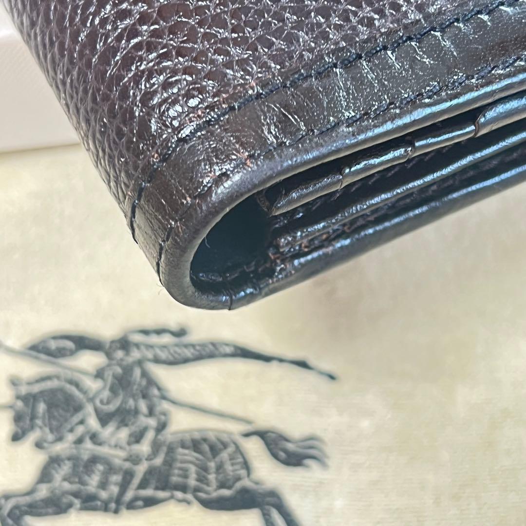 Burberry ブラウン長財布　箱付き
