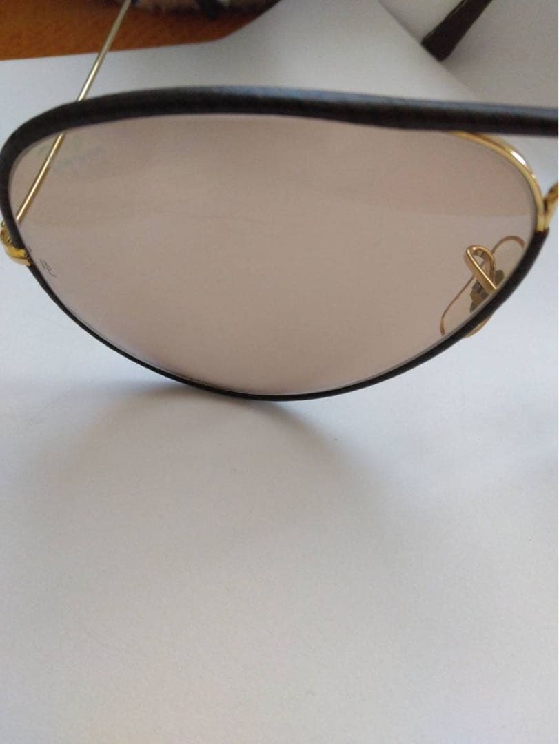 希少　ボシュロム製　サングラス　レザー 偏光