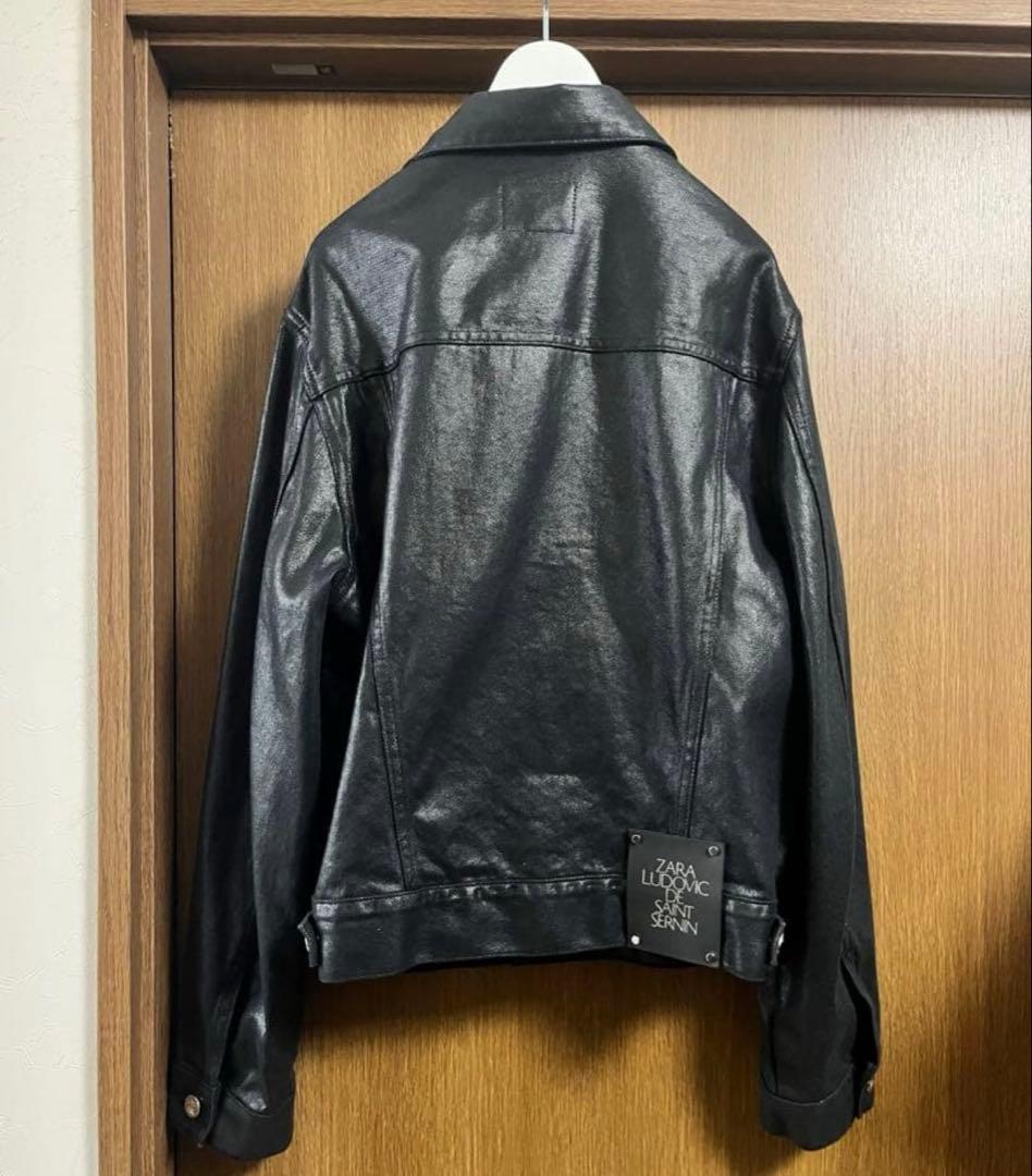 【LUDOVIC DE SAINT SERNIN】コーティング デニムジャケット