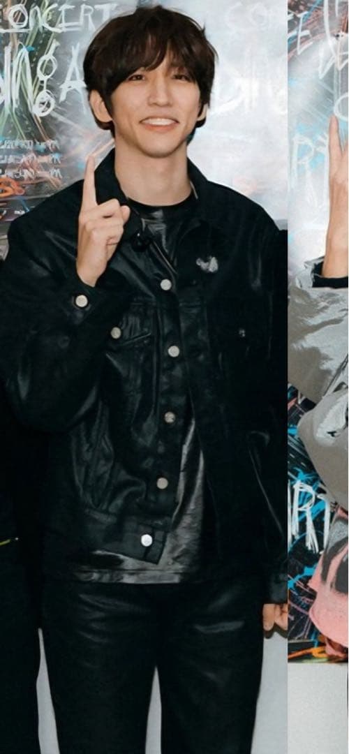 【LUDOVIC DE SAINT SERNIN】コーティング デニムジャケット