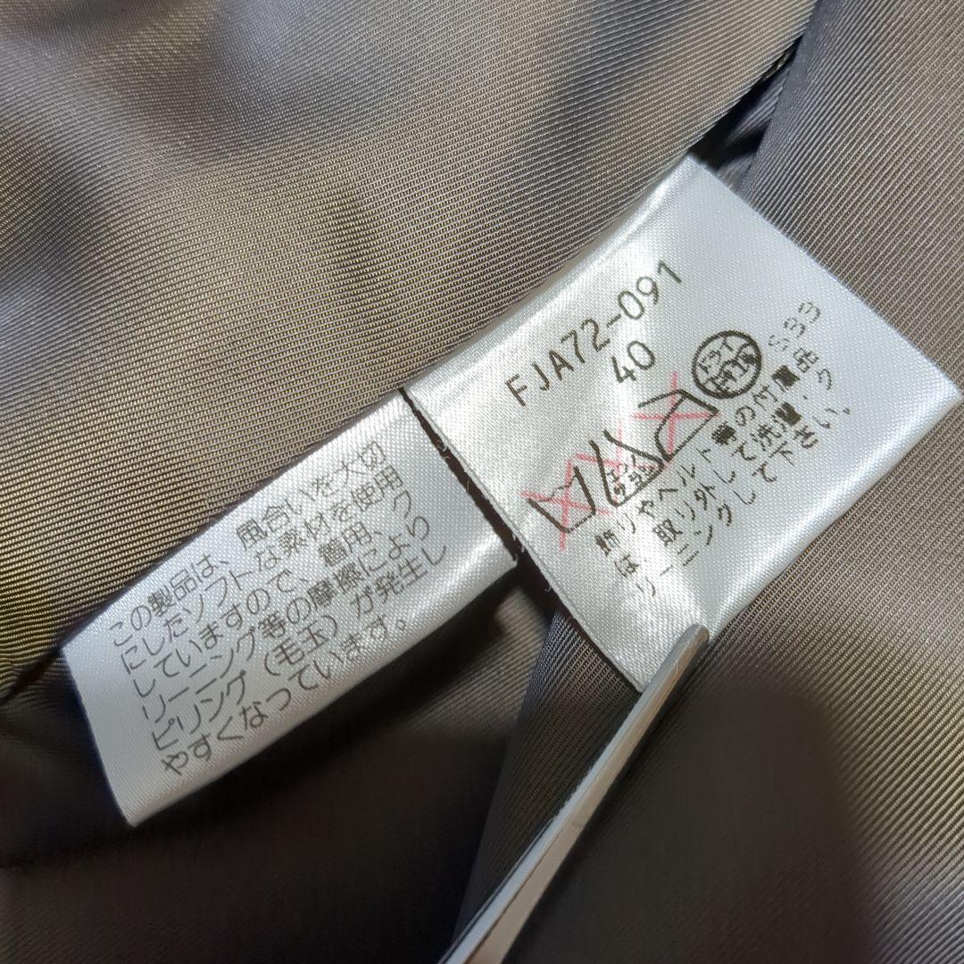 BURBERRY LONDON ブラウン ノバチェック ウール チェスターコート