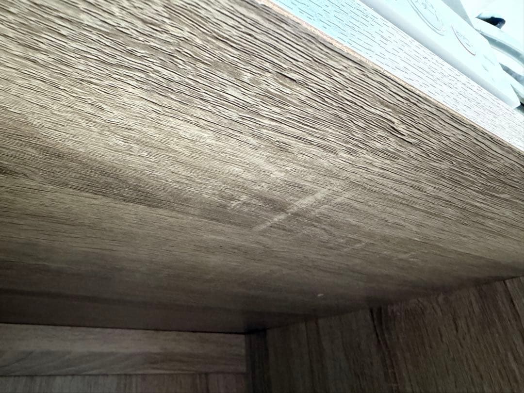 LOWYA [幅83] キッチンカウンター ミドルタイプ スライド収納付き