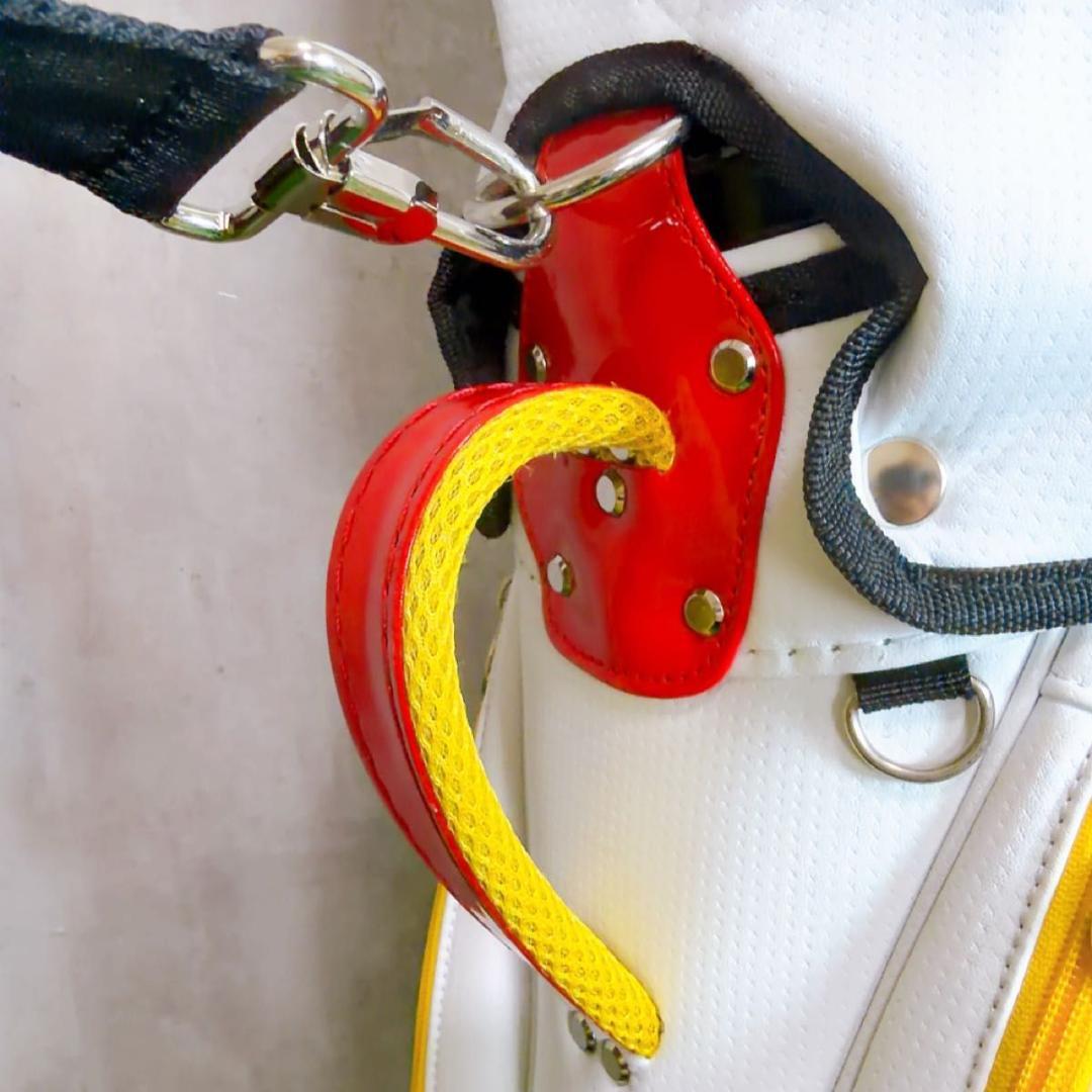 CASTELBAJAC カステルバジャック　キャディ　ゴルフバッグ ホワイト