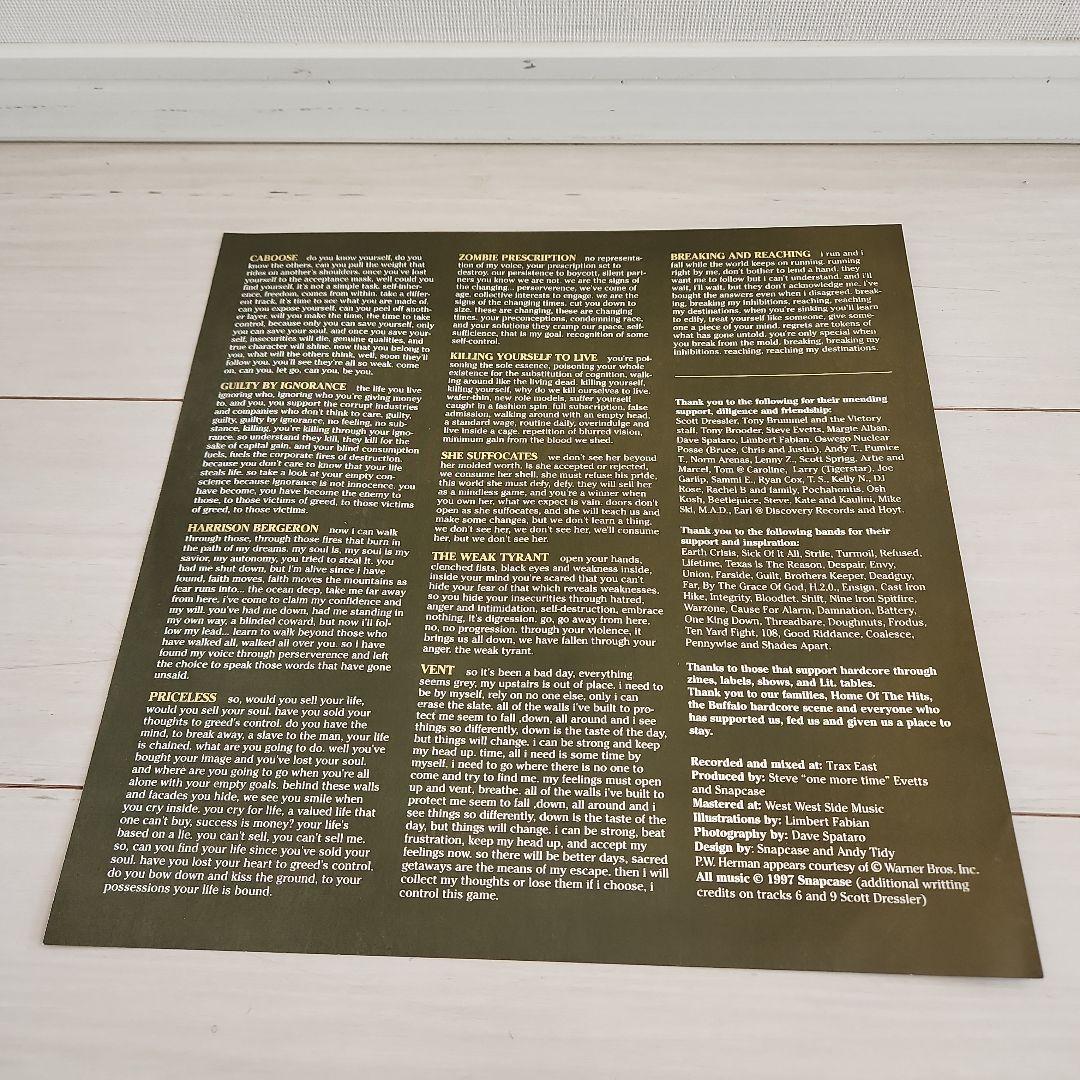 洋書 Snapcase- Progression Through Unlearning