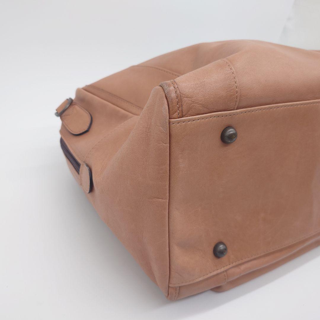 【希少】ポーター　セルビーノ　2WAY ボストンバッグ　ブラウン　レザーバッグ