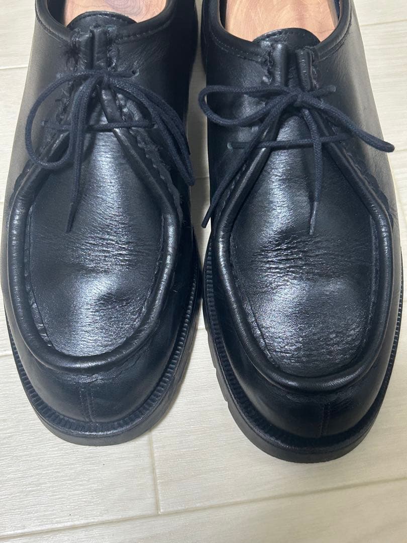 KLEMAN PADRE パドレ ブラック 43 チロリアン レザーシューズ