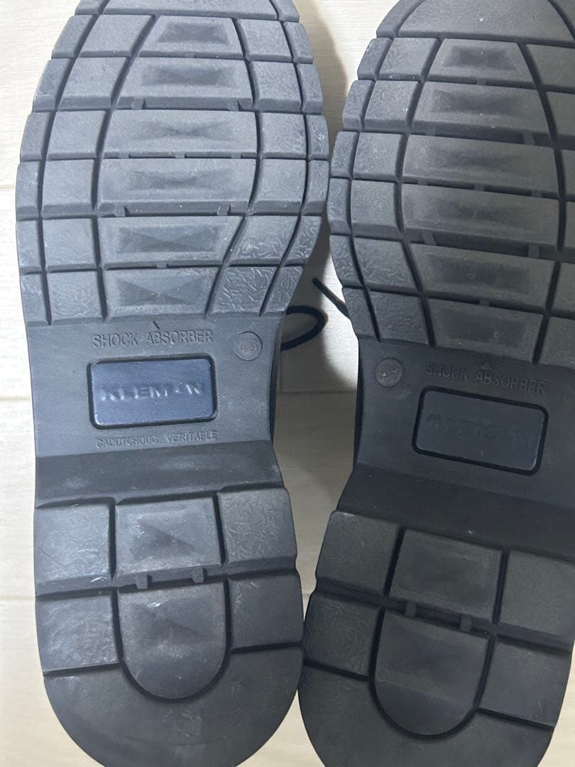 KLEMAN PADRE パドレ ブラック 43 チロリアン レザーシューズ