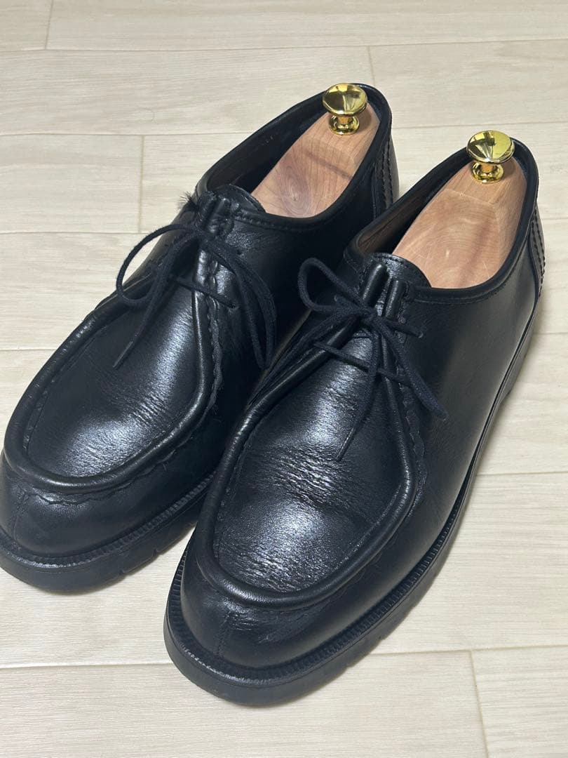 KLEMAN PADRE パドレ ブラック 43 チロリアン レザーシューズ