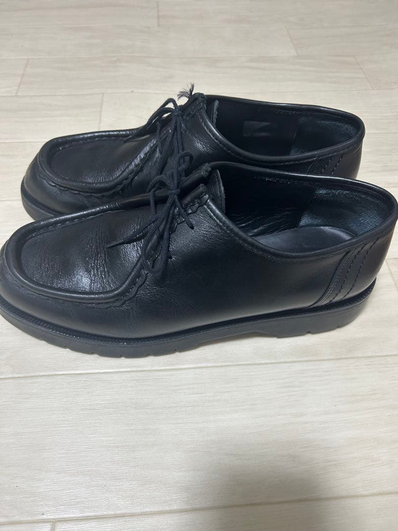 KLEMAN PADRE パドレ ブラック 43 チロリアン レザーシューズ