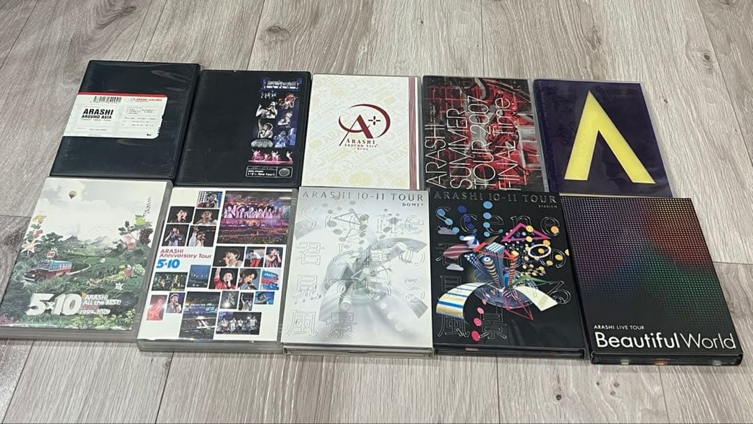 週末限定値下げ！嵐ライブdvd ARASHI 大容量まとめ　Blu-rayを含む