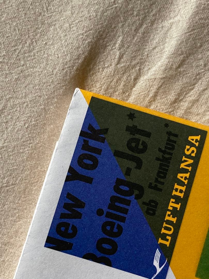 Lufthansa and Graphic Design 希少