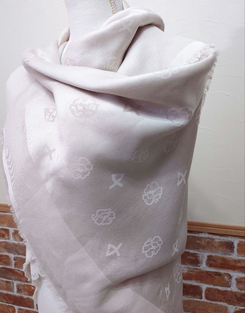 【LEONARD】大判ショール　スカーフ　とても上品なカラー　美品♪