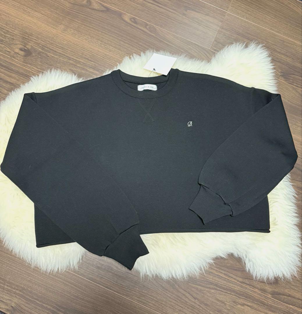 ♡maison de Dolce.♡リペルスウェット☆ブラックタグ付き新品未使用