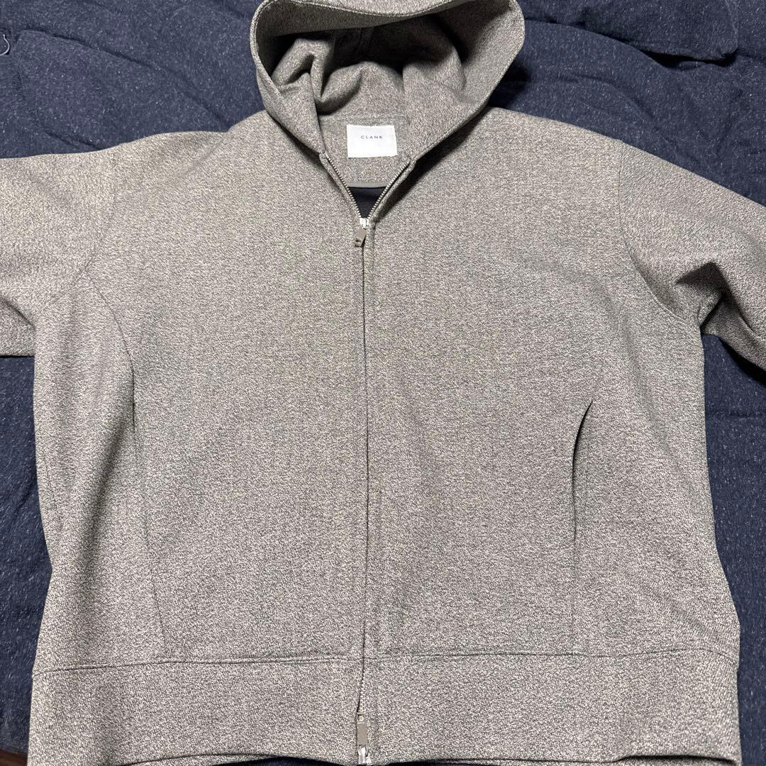 【25AW】【美品】CLANE クラネ ボンディングジップフーディー