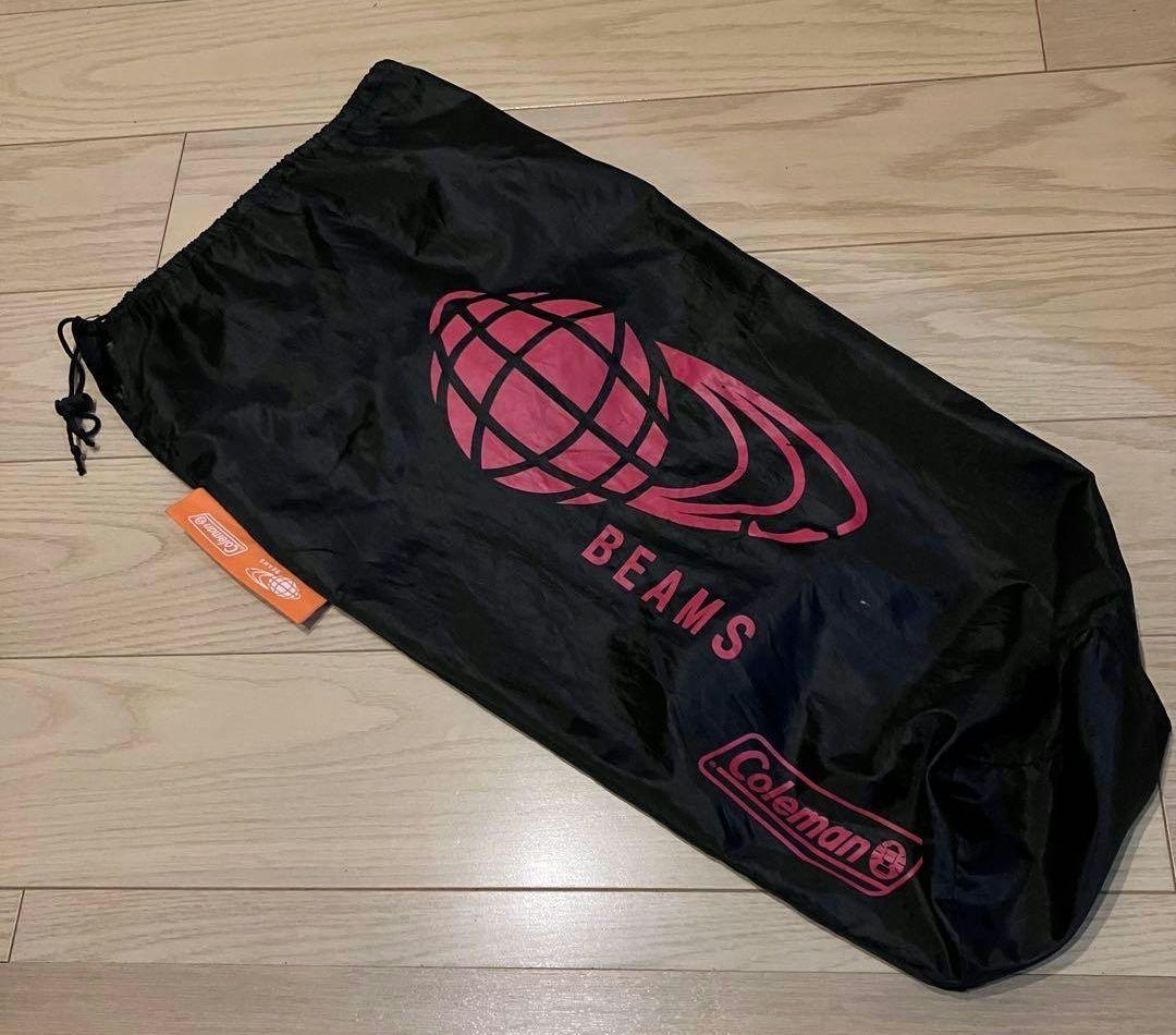 入手困難　Coleman×BEAMS ハラコ柄 折畳みベンチチェア 2人用