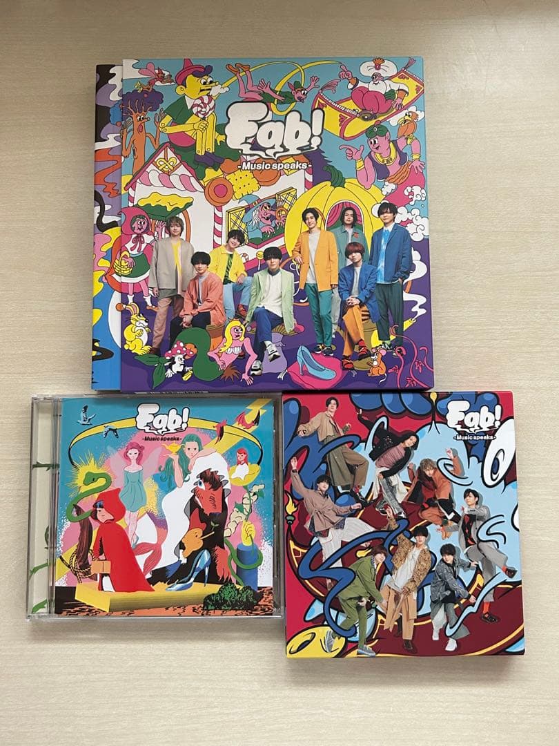 【新品未使用】hey!say!jump fab DVD BluRay