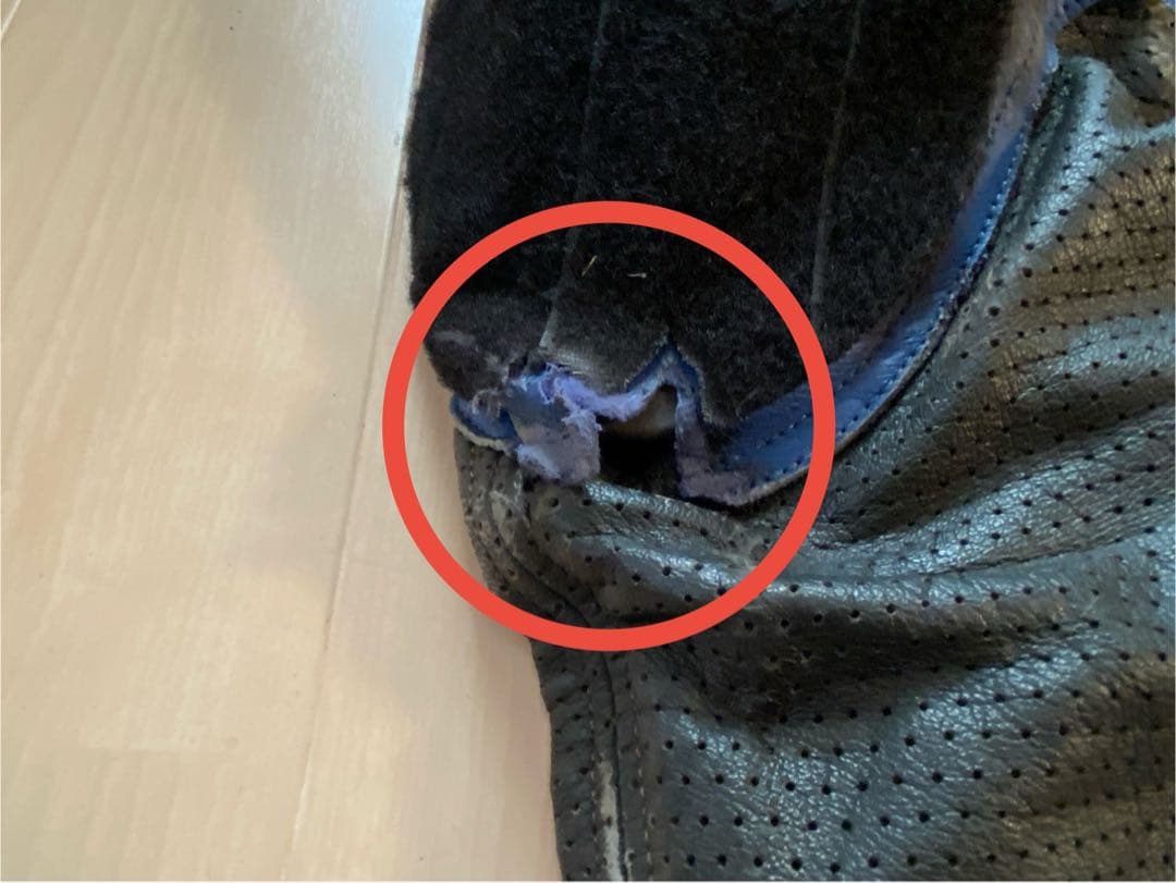 ナンカイ NANKAI 南海部品 MFJ公認 レーシングスーツ 革ツナギ XL