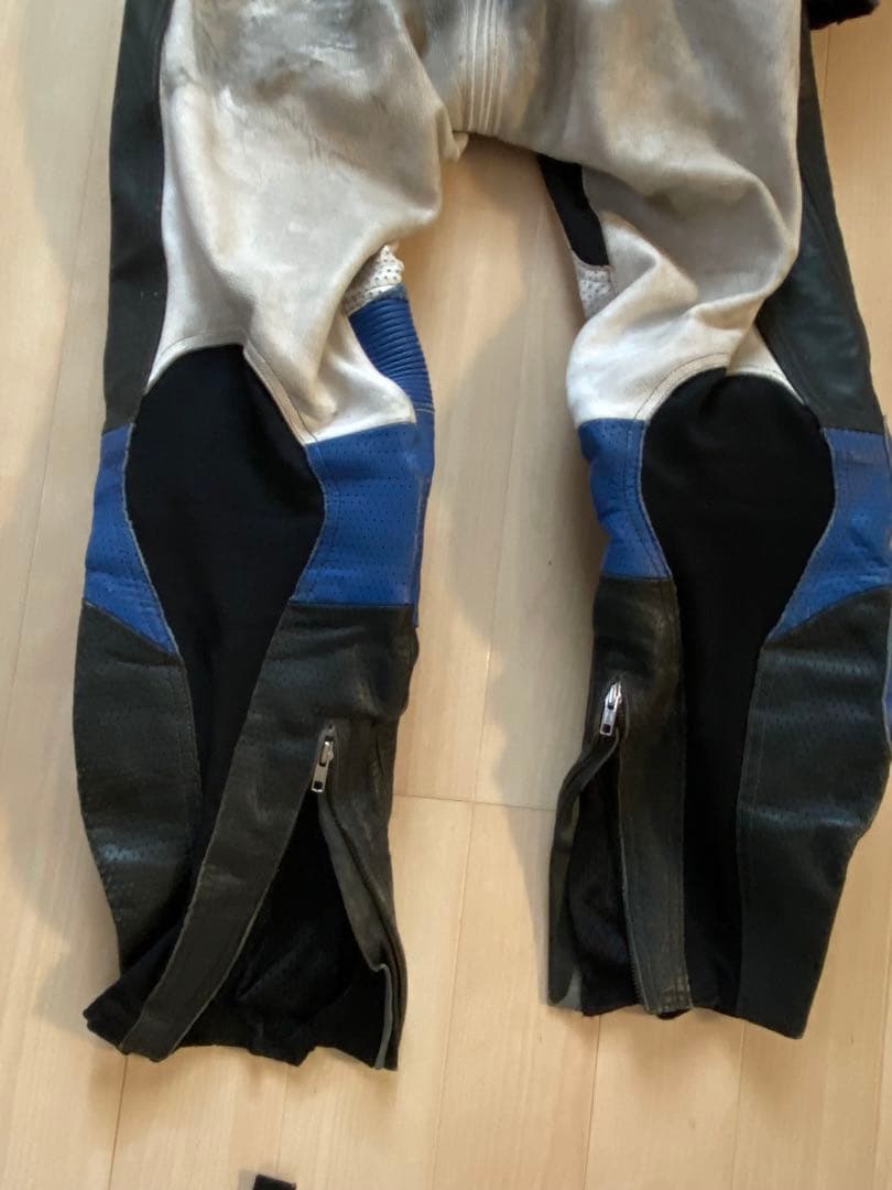 ナンカイ NANKAI 南海部品 MFJ公認 レーシングスーツ 革ツナギ XL