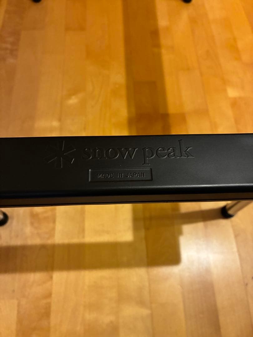 【値下げ中】 peak アイアングリルテーブル　フレーム、脚、収納バック