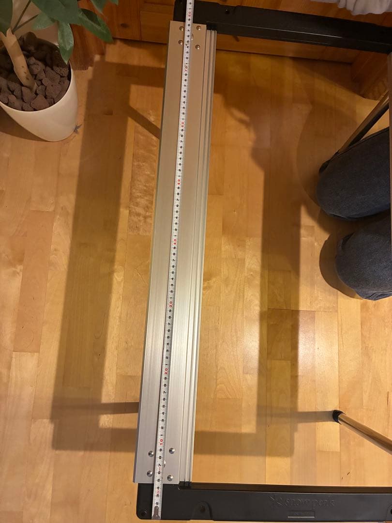 【値下げ中】 peak アイアングリルテーブル　フレーム、脚、収納バック