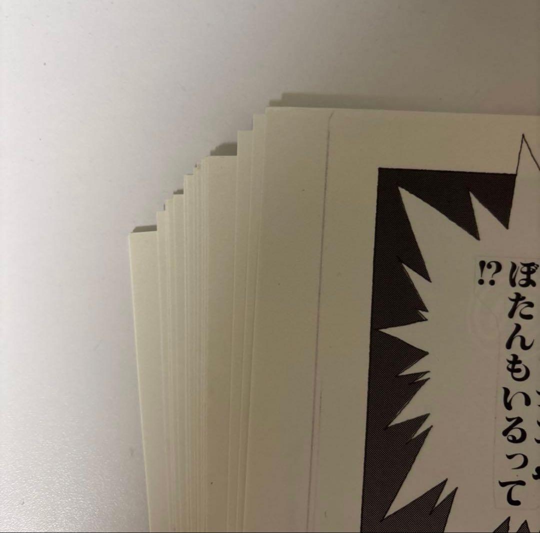 『幽☆遊☆白書』まるごと複製原稿セット　 act.174 のるか そるか　冨樫展