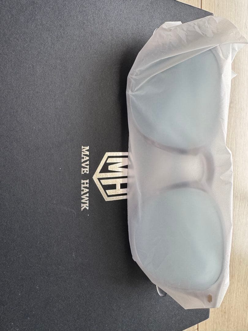 ラスト1個MAVE HAWK サングラス 飯田将成　レイバン　クリアフレーム