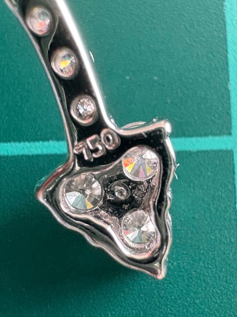 k18✨ギランギランクラリティ良きダイヤ0.52ctペンダントトップ✨