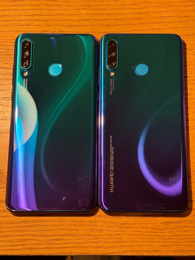 最安値 SIMフリー HUAWEI P30 lite 2台セット
